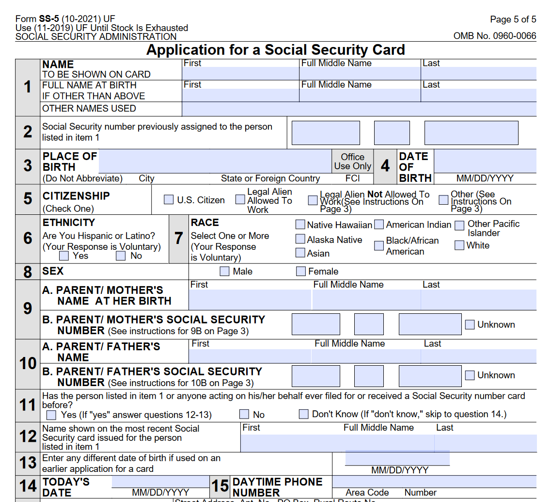12 Printable Application For A Social Security Card F vrogue co