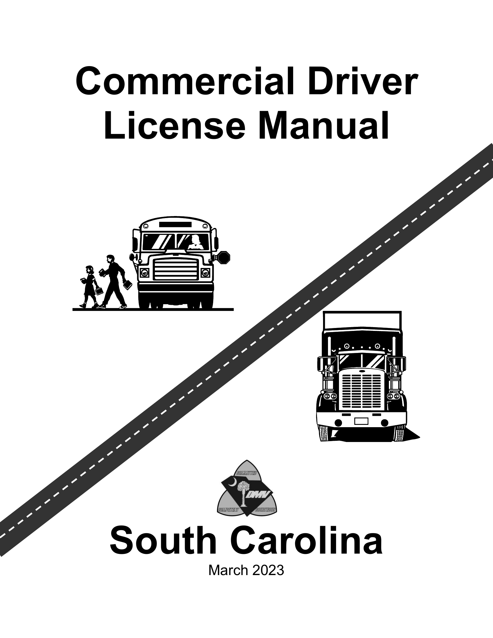 SCDMV Form CDL Manual. Commercial Driver's License Manual | Forms ...