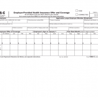 IRS Form 1095-C. Employer-Provided Health Insurance Offer and Coverage IRS Form 1095-C. Employer-Provided Health Insurance Offer and Coverage