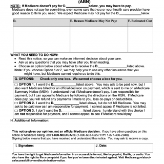 Form CMS-R-131. FFS ABN | Forms - Docs - 2023