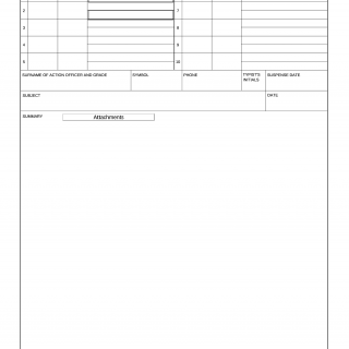 AF Form 1768. Staff Summary Sheet | Forms - Docs - 2023