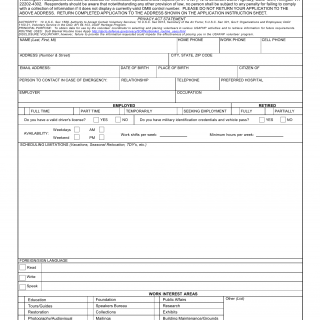AF Form 3569 - USAF Heritage Program (USAFHP) Volunteer  Application/Registration
