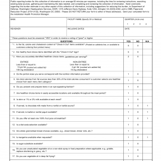 AF Form 3588 - Quarterly Check It Out Checklist for Nonappropriated Fund (LRA)
