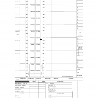 AF Form 4095 - Kc-10A Load Planning Worksheet