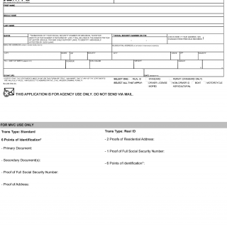 Form BA-208. Application for Permit/License/Non-Driver ID