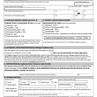 Form BDVR-162. Application For Drivers License Reinstatement | Forms ...