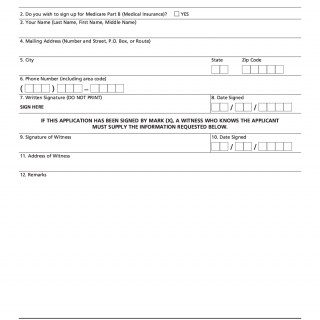 CMS 40B. Application For Enrollment In Medicare Part B | Forms - Docs ...