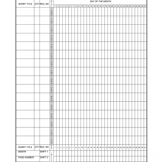 DA Form 2653-R. COMSEC Account - Daily Shift Inventory (LRA)