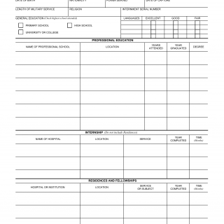 DA Form 2672-R. Classification Questionnaire for Officer Retained Personnel (LRA)