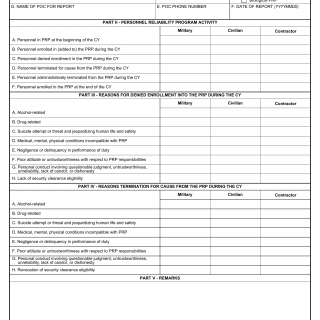 DA Form 3180-3. Chemical and Biological Personnel Reliability Program (Prp) Status Report