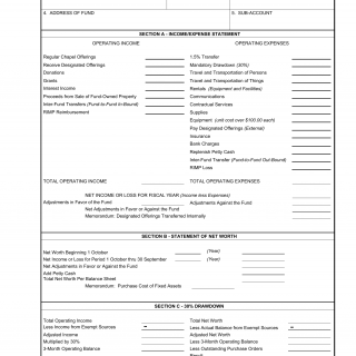 DA Form 4926. Chaplains` Fund Annual Summary Financial Data Report
