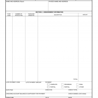 DA Form 5313-1-R. Nonappropriated Fund Payable/Disbursement Voucher Continuation Sheet (LRA)