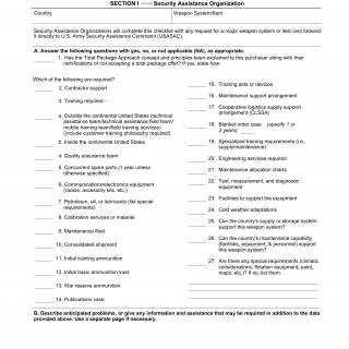 DA Form 5904-R. Total Package Approach (Tpa) Check List (LRA)