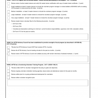 DA Form 7419-4. Army Family Team Building (AFTB) Program