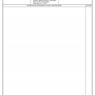 DD Form 218-1. Telephone Directory Classified Section Change Order