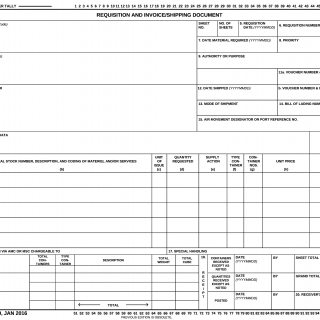 DD Form 1149. Requisition and Invoice/Shipping Document