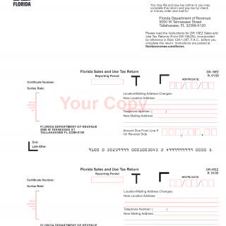 Form DR-15EZ. Sales and Use Tax Return (EZ Form)