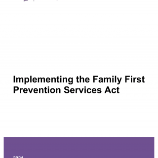 Implementing the Family First Prevention Services Act Workbook