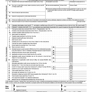 IRS Form 706. United States Estate (and Generation-Skipping Transfer) Tax Return