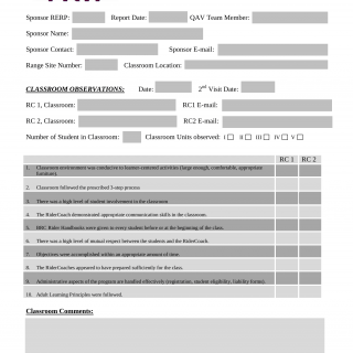 Form HSMV 92786. FRTP Quality Assurance Audit Form - Florida