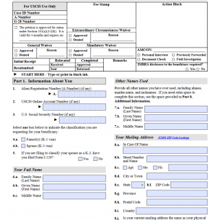 Form I 129F Petition For Alien Fianc E Forms Docs 2023   I 129f 