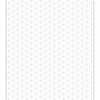 Isometric Printable Paper 10 mm