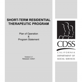 Form LIC 9106A. Short-Term Residential Therapeutic Program - California