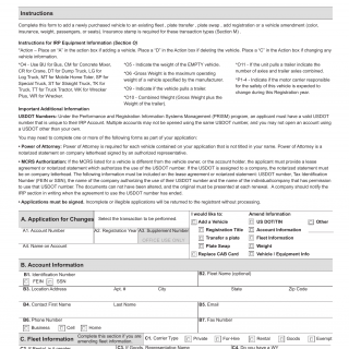 Mass RMV - International Registration Plan (IRP) Supplement Application