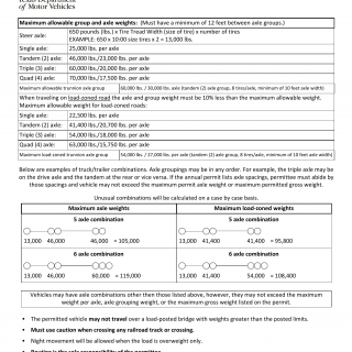 Form MCD-300A. Weight Supplement Sheet - Texas