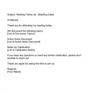 Meeting Follow Up Email Forms Docs 2023 Meeting Follow Up Email Forms Docs 2023