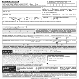 Form MV-44. Application for Permit, Driver License or Non-Driver ID Card 