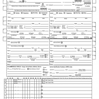Form DMV-349. NC Crash Report Form