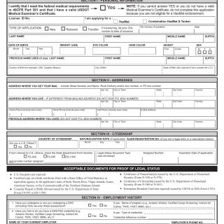 NYS DMV Form HAZ-44. Application for a Hazardous Materials Endorsement
