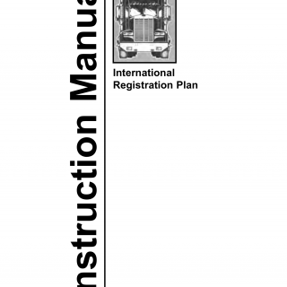 NYS DMV Form IRP-8. Apportioned Registration Manual