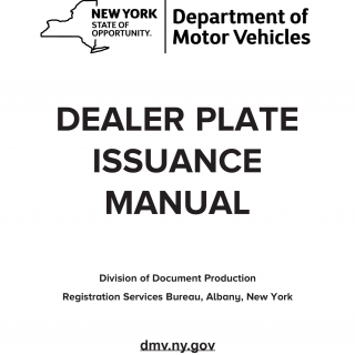 NYS DMV Form MV 461 Dealer Plate Issuance Manual Forms Docs 2023 NYS DMV Form MV 461 Dealer Plate Issuance Manual Forms Docs 2023