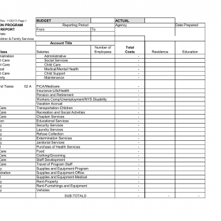 OCFS-2652. Detention Program Cost Report