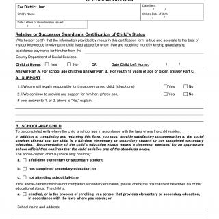 OCFS-4433. Kinship Guardianship Assistance Program Certification Form