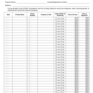 OCFS-6039. Child Care Program Tracker