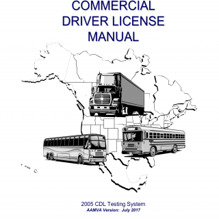 Form HSY 7605. Commercial Driver License (CDL) Manual (English)