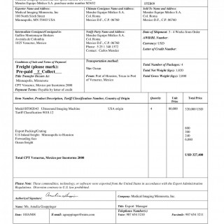 Proforma Invoice  Forms - Docs - 2023