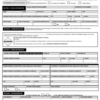 SCDMV Form 400. Title Application All Vehicles or Mobile Homes