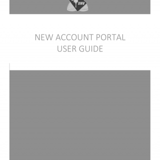 SCDMV Form New MCS Account Manual. New MCS Account Manual