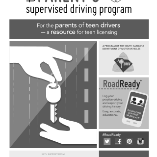 SCDMV Form PSDP. Parent's Supervised Driving Program