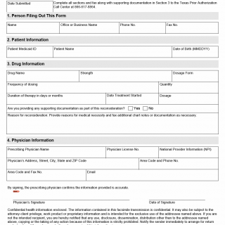 TX HHS Form 1322. Medicaid Fee-For-Service Prior Authorization Reconsideration Request TX HHS Form 1322. Medicaid Fee-For-Service Prior Authorization Reconsideration Request