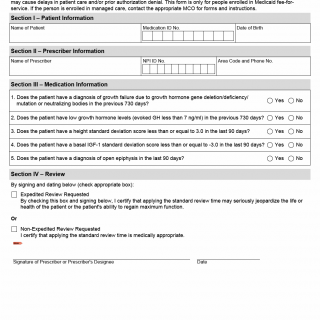 TX HHS Form 1357. Increlex Prior Authorization Request TX HHS Form 1357. Increlex Prior Authorization Request