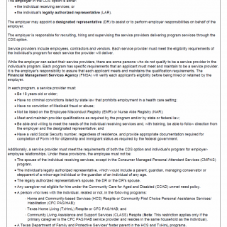 TX HHS Form 1583. Employee Qualification Requirements TX HHS Form 1583. Employee Qualification Requirements