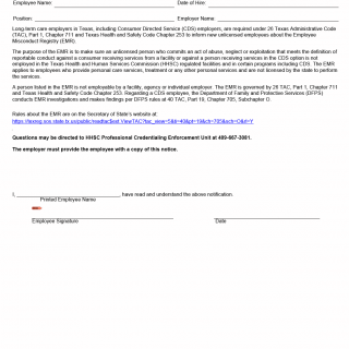 TX HHS Form 1732-EMR. Management and Training of Service Provider Addendum TX HHS Form 1732-EMR. Management and Training of Service Provider Addendum