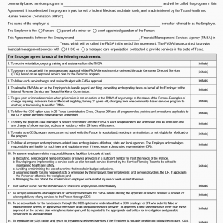 TX HHS Form 1735. Employer and Financial Management Services Agency Service Agreement TX HHS Form 1735. Employer and Financial Management Services Agency Service Agreement