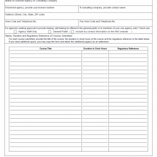 TX HHS Form 2026. Request for Review and Approval of Administrator Training for Home and Community Support Services Agencies