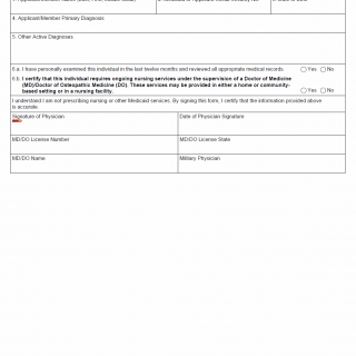 TX HHS Form 2601. Physician Certification TX HHS Form 2601. Physician Certification